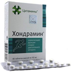 Хондрамин таблетки 40 шт.