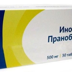 Инозин пранобекс 500мг 30 шт. таблетки