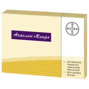 Анжелик микро 28 шт. таблетки покрытые пленочной оболочкой