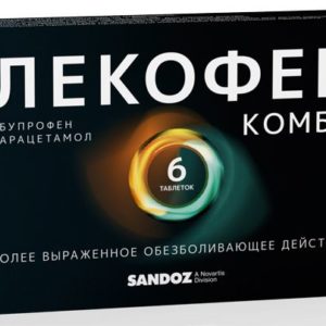 Лекофен комбо 200мг+500мг 10 шт. таблетки покрытые пленочной оболочкой