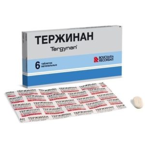 Тержинан 6 шт. таблетки вагинальные