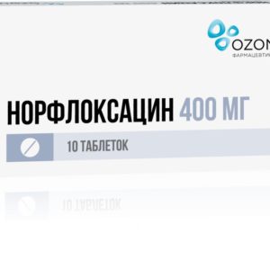 Норфлоксацин 400мг 10 шт. таблетки покрытые пленочной оболочкой