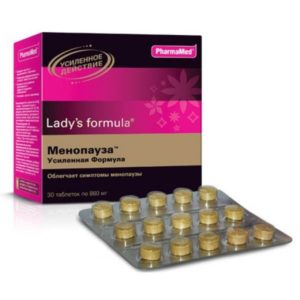 Леди'с формула менопауза усиленная формула таблетки 30 шт.