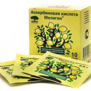 Лайф аскорбик асид порошок для приготовления раствора для приема внутрь 2,5г 10 шт.