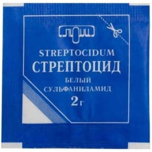 Стрептоцид 2г 1 шт. порошок для наружного применения