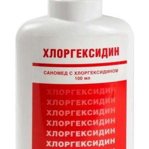 Полоскание для рта саномед с хлоргек.100мл