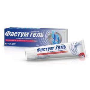 Фастум 2,5% 30г гель для наружного применения a.menarini manufacturing logistics
