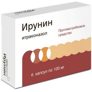 Ирунин 100мг 6 шт. капсулы