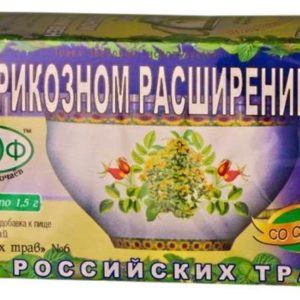 Сила российских трав фиточай n6 при варикозном расширении вен n20