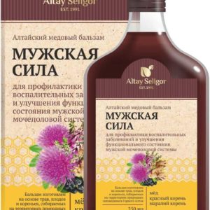 Бальзам алтайский медовый мужская сила 250мл