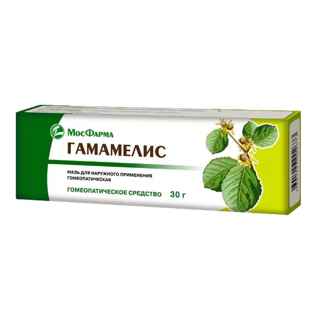 Гамамелис 30г мазь - ☛ описание ☛ инструкция ☛ отзывы