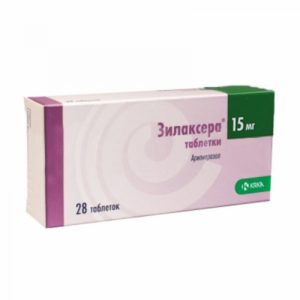 Зилаксера 15мг 28 шт. таблетки