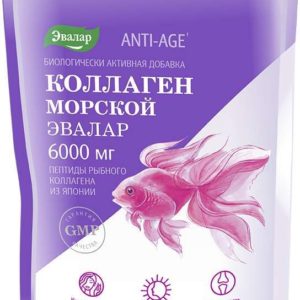 Анти-эйдж порошок коллаген морской 120г эвалар