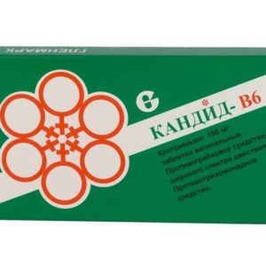 Кандид-в6 100мг 6 шт. таблетки вагинальные с аппликатором