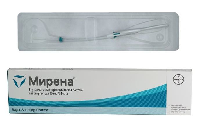 Мирена 1 шт. внутриматочная терапевтическая система - ☛ описание ...
