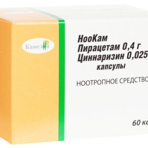 Ноокам 400мг+25мг 60 шт. капсулы