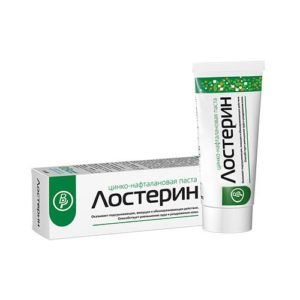 Лостерин паста цинко-нафталановая 50мл