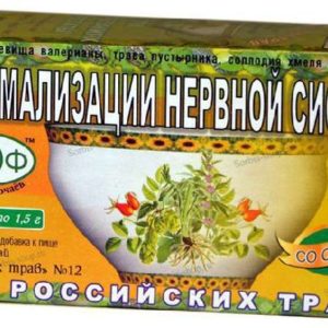 Сила российских трав фиточай n12 для нормализации нервной системы n20