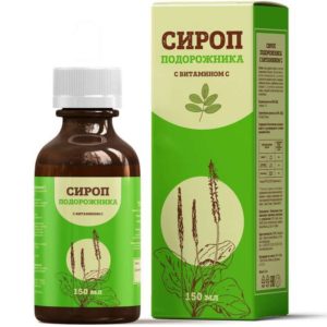 Подорожника сироп сироп бронхинорм 150мл (асна)