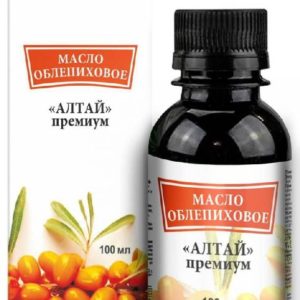 Масло облепиховое алтай премиум 100мл