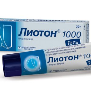 Лиотон 1000 30г гель a.menarini manufacturing logistics