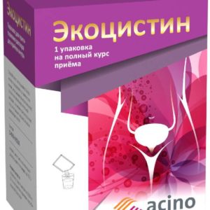 Экоцистин порошок для приготовления раствора для приема внутрь 3000мг 20 шт.