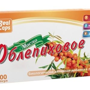 Масло облепиховое капсулы 300мг 100 шт.