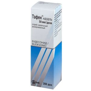 Тафен назаль 50мкг/доза 200доз 10мл спрей назальный дозированный