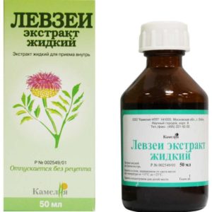 Левзеи экстракт жидкий 50мл экстракт для приема внутрь