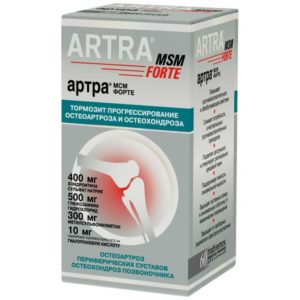 Артра мсм форте 60 шт. таблетки покрытые пленочной оболочкой