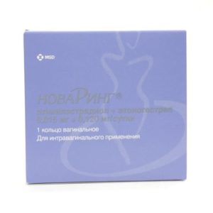 Новаринг 15мкг+120мкг/сут 1 шт. кольцо вагинальное