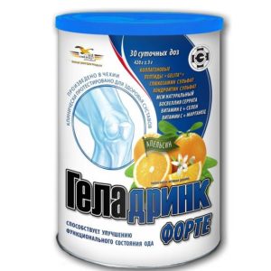 Геладринк форте апельсин 420г