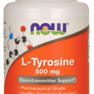 Нау фудс l-тирозин капсулы 500мг 60 шт.