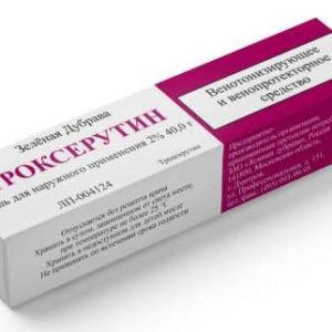 Троксерутин 2% 40г гель для наружного применения