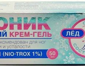 Фельдшер крем-гель охлаждающий при тяжести в ногах с троксерутином венотоник 50мл
