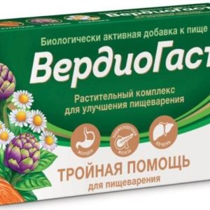 Вердиогаст растительный комплекс для пищеварения капсулы 30 шт.