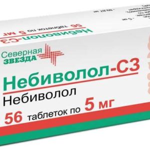 Небиволол-сз 5мг 56 шт. таблетки