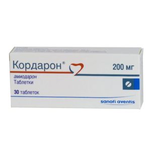 Кордарон 200мг 30 шт. таблетки