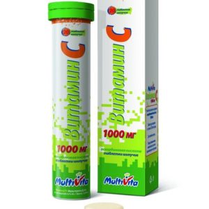 Витамин c 1000мг 20 шт. таблетки шипучие