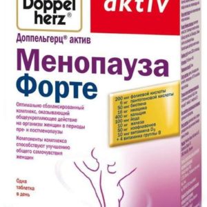 Доппельгерц актив менопауза форте таблетки 30 шт.