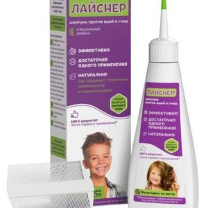 Лайснер шампунь от вшей и гнид 100мл