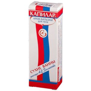 Капилар крем-бальзам для тела охлаждающий 75мл