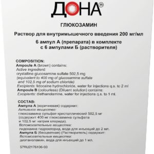 Дона 400мг 2мл 6 шт. раствор для внутримышечного введения