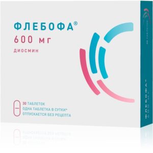 Флебофа 600мг 30 шт. таблетки