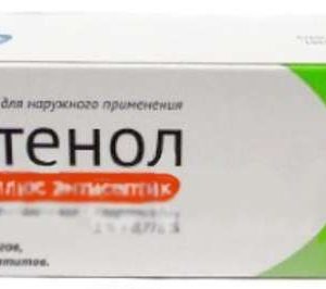 Д-пантенол плюс антисептик 30г крем для наружного применения