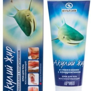 Акулий жир крем для тела глюкозамин/хондроитин 75мл