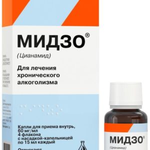 Мидзо 60мг/мл 15мл 4 шт. капли для приема внутрь