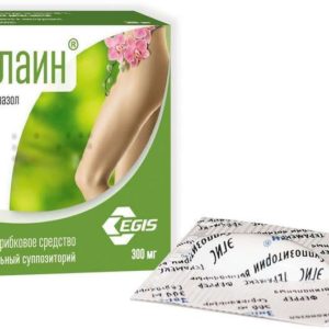 Залаин 300мг 1 шт. суппозитории вагинальные
