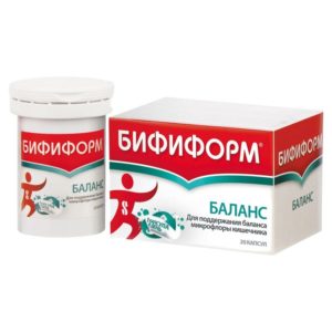 Бифиформ баланс капсулы 20 шт.