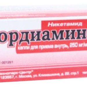 Кордиамин 250мг/мл 30мл капли для приема внутрь